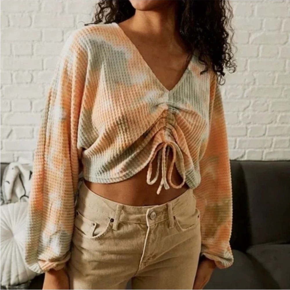 Out From Under, Urban Outfitters Scrunch Knit Tie Top